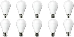 NIPSER 9 Watt Premium 900 Lumens LED Bulb ( Pack of 10)