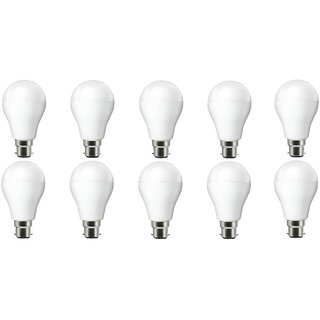 NIPSER 9 Watt Premium 900 Lumens LED Bulb ( Pack of 10)