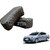 Auto Addict CV Designer Gray Neck Leatherite Car Pillow Cushion 2 Pcs for Renault Scala