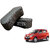Auto Addict CV Designer Gray Neck Leatherite Car Pillow Cushion 2 Pcs for Maruti Suzuki Alto 800