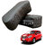 Auto Addict CV Designer Gray Neck Leatherite Car Pillow Cushion 2 Pcs for Chevrolet Sail UVA