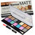Mars Imported Matte The Modern Collection Eye shadow Palette 87044-02 With Free LaPerla Kajal Worth Rs. 125/