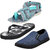 Earton Combo Of Sandal With Sleeper And Casual Shoes