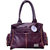 Leather Handbag maroon regular for Women  Girls(SL-056)