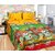Style Maniac Cartoon Printed Double Bed Casement Bedsheet With 2 Pillow Covers