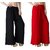 Causal Red  and Black Palazzo pant ,trousers on on 249