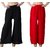 Causal Red  and Black Palazzo pant ,trousers on on 249