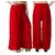 Riya Daily wear red colour of palazzo pant