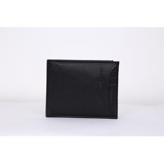Mens Leather Wallet (Black) By Victoria Cross