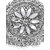 Zaveri Pearls Antique Silver Tone Ghungroo Adjustable Finger Ring-ZPFK7272