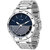 idivas 113 Blue Dial Stainless Steel Analog Watch For Men