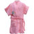 Dazzle baby bath rob bath gown bath robe for girls 3-4 years color pink