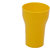 Carrolite Glass Unbreakable Stylish Yellow color Round Glass (300 ml )