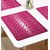 Khushi Creation Stylish PVC Table Mats - Pack of 6 , Waterproof Place Mats Multi Purpose Mats