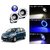Car Fog Lamp Blue Angel Eye DRL Led Light For Maruti Suzuki Swift Ertiga