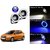 Car Fog Lamp Blue Angel Eye DRL Led Light For Ford Figo
