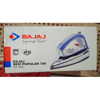 Bajaj new popular 750 dry shop iron