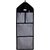 Flyura 4 Pockets Over the Door Magazine Storage Pockets, Wall Door Closet Hanging Storage bag organizer Grey