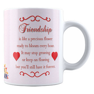 Buy Friendship Quotes Printed Tea And Coffee Mug For Friend Online 309 From Shopclues