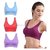 Sparkle  Daily Wear Stretchable Air Bra for Girl's and Women's Combo (Pack of 3)