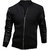 Modo Vivendi  Men Fashion Leather Jacket with Patchwork