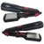 2 in 1 Electric Hair Styler - Hair Straightener and Hair Crimper in one - NHC-461 (Multicolor)