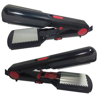 Buy 2 in 1 Electric Hair Styler - Hair Straightener and Hair Crimper in one  - NHC-461-2 (Multicolor) Online @ ₹1133 from ShopClues