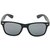 HRINKAR Men's Black Mirrored Wayfarer Sunglasses