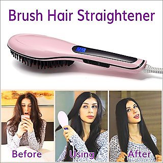 HQT Fast Hair Straightener Brush