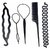 GaDinStylo Braids Tools / Hair Styling Kits For Women Set Of 5 Hair Accessories