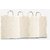 Indians Boutique Unisex 100 Eco-Friendly Cotton Tote Bag,  Natural