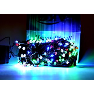 buy silvoswan led light ladi 25 meter multicolor for diwali decoration festival christmas new year decoration lighting online 999 from shopclues