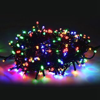 buy silvoswan led light ladi 25 meter multicolor for diwali decoration festival christmas new year decoration lighting online 999 from shopclues