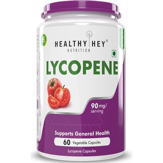 HealthyHey Nutrition HealthyHey Lycopene 90mg - 60 Veg. Capsules
