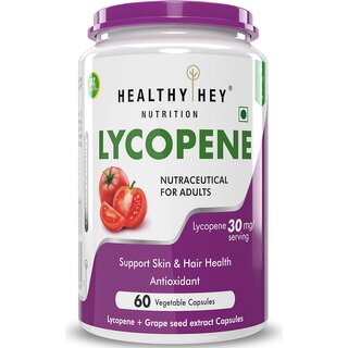 HealthyHey Nutrition HealthyHey Lycopene 60 Veg Capsules