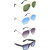 Zyaden Combo of 3 Aviator Sunglasses