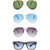 Zyaden Combo of 3 Aviator Sunglasses