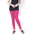 pink ruby cotton lycra legging