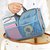 Multi Functional Pouch Cosmetic Bags Makeup Bag Storage Travel Bag Handbag Cosmetic Book Storage Purse Random Color