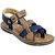 Vtree stylish blue  brown casual sandals for men - 5032