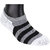 Neska Moda 3 Pair Unisex Multicolor Cotton No Show Loafer Socks S172