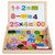 Shribossji Wooden Writing Board Puzzle Box Magnetic Number Learning Board Educational Play Set For Kids (Number Pattern)