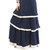 for women's ( FASHION CARE Present Resham embroidered with Stone work Georgette Semi-Stitched Anarkali Suit for women's color Top - Navy Bluewhite Bottom - Navy Blue Dupatta - Navy Blue Occasion - party wearoccasion wearfestival wearspecial l
