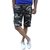 Men Army Print Camouflage Shorts Combo Pack Of 2 - 9 Pockets And 2 Free Waist Belts