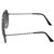 HRINKAR Men's Grey Mirrored Aviator Sunglasses
