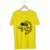 Style Vastra Round Neck Lion Yellow Printed T-shirt For Men's / Boy's