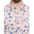 Jeaneration Pink Cotton Printed Full Sleeved Shirt for Men