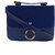 Women Casual Royal Blue leatherette Sling Bag