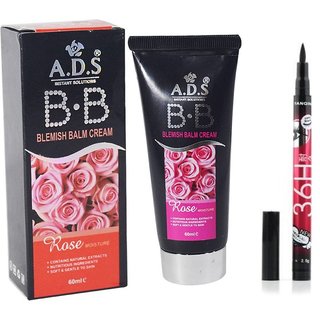 ADS BB Cream with Sketch Pen Eyeliner (Set of 2)