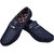 Messi Men's Black Caual Loafers